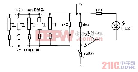 蜂鳴器報警器電路