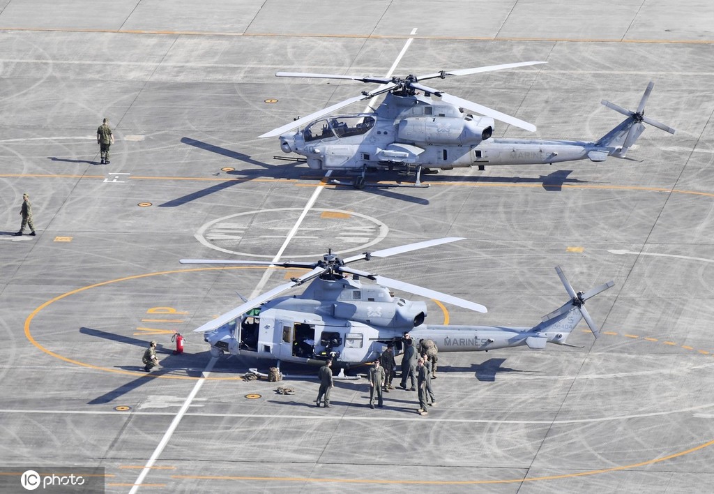 駐日美軍一架“魚鷹”飛機(jī)緊急著陸